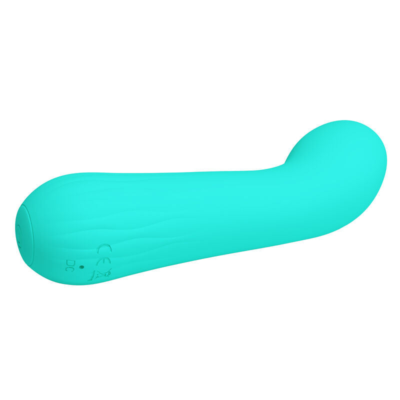 PRETTY LOVE Faun Vibrador Recargable Verde Agua – Diseño Ergonómico Para Placer Personal