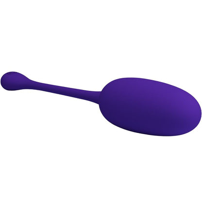 Pretty Love Knucker Uovo Vibrante Ricaricabile Viola – Silicone Ipoallergenico con Design Ergonomico