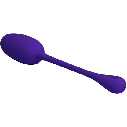 Pretty Love Knucker Uovo Vibrante Ricaricabile Viola – Silicone Ipoallergenico con Design Ergonomico