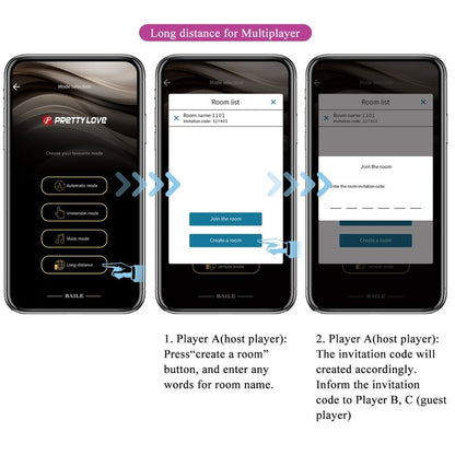 PRETTY LOVE Jayleen Vibrador Con Control Remoto – Diseño Ergonómico Con 12 Modos De Vibración