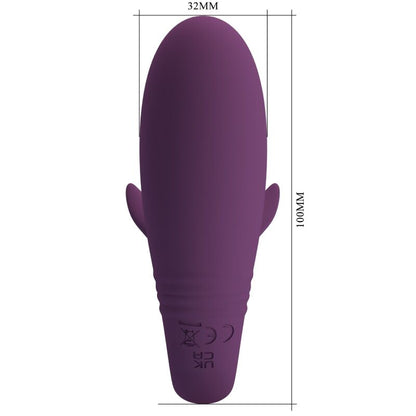 PRETTY LOVE Jayleen Vibrador Con Control Remoto – Diseño Ergonómico Con 12 Modos De Vibración