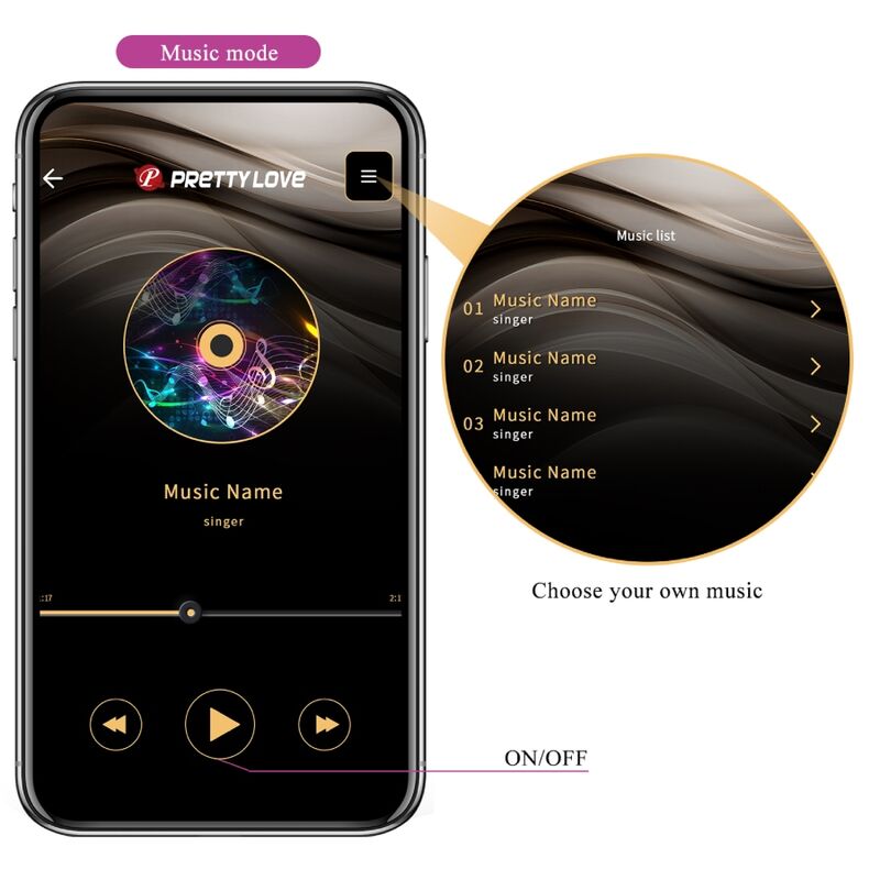 Comprar PRETTY LOVE Jayleen Vibrador Con Control Remoto – Diseño Ergonómico Con 12 Modos De Vibración-Noxtic
