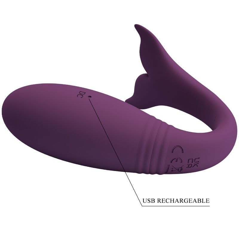 PRETTY LOVE Jayleen Vibrador Con Control Remoto – Diseño Ergonómico Con 12 Modos De Vibración