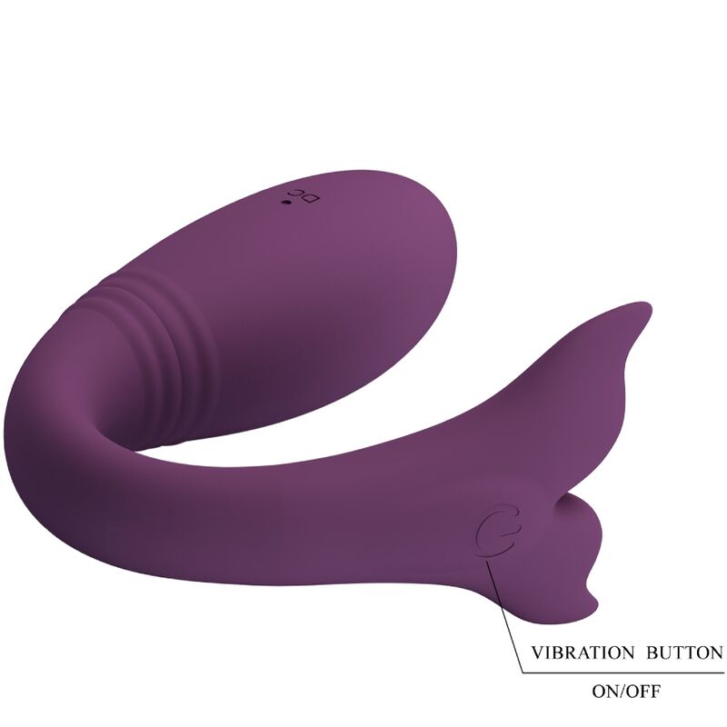 PRETTY LOVE Jayleen Vibrador Con Control Remoto – Diseño Ergonómico Con 12 Modos De Vibración