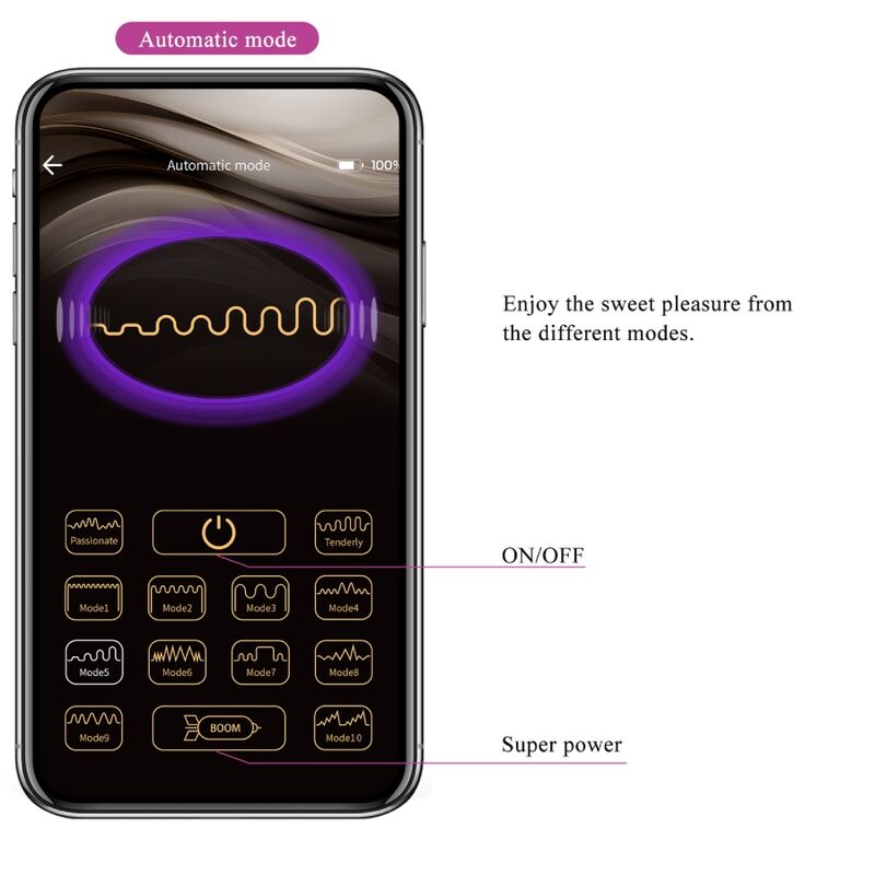 Comprar PRETTY LOVE Jayleen Vibrador Con Control Remoto – Diseño Ergonómico Con 12 Modos De Vibración-Noxtic