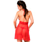 Comprar Chilirose CR 4011 Babydoll Rojo S M – Lencería Elegante Para Sensación Confiada-Noxtic