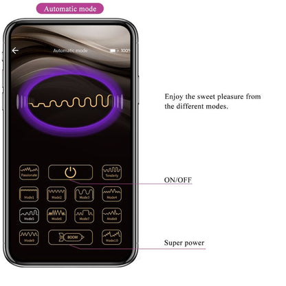 Pretty Love Catalina Vibratore Telecomandato Viola – Vibratore Ricaricabile con 12 Funzioni per un Piacere Discreto