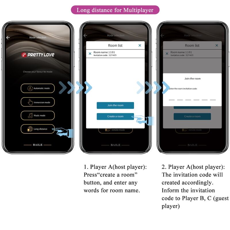 Pretty Love Catalina Vibratore Telecomandato Viola – Vibratore Ricaricabile con 12 Funzioni per un Piacere Discreto