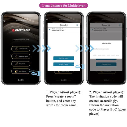 Pretty Love Catalina Vibratore Telecomandato Viola – Vibratore Ricaricabile con 12 Funzioni per un Piacere Discreto