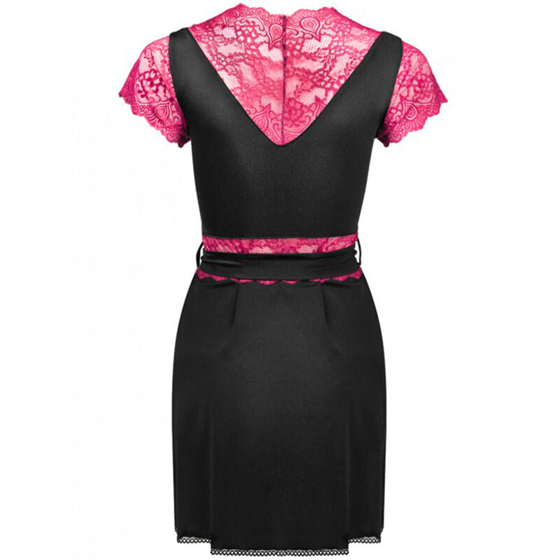 LIVCO CORSETTI FASHION Kumiko LC 90428 Bata Y Panty Negro S M – Conjunto Elegante Para Comodidad Y Estilo Diario