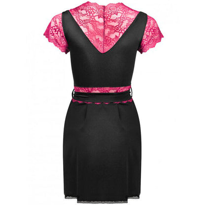 LIVCO CORSETTI FASHION Kumiko LC 90428 Bata Y Panty Negro S M – Conjunto Elegante Para Comodidad Y Estilo Diario