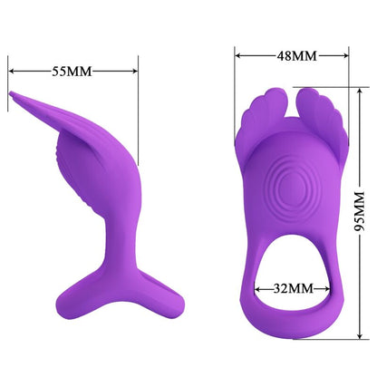 Comprar Pretty Love Silas Anillo Vibrador – 7 Modos De Vibración Con Silicona Médica Para Placer Sensorial-Noxtic