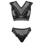 Comprar Livco Corsetti Fashion Timosan LC 90631 Sujetador y Panty Negro – Conjunto Íntimo Elegante Con Comodidad Superior-Noxtic