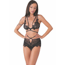 Comprar Livco Corsetti Fashion Drezna LC 90733 Sujetador y Panty Negro – Conjunto de Lencería Elegante y Confortable-Noxtic