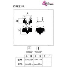 Comprar Livco Corsetti Fashion Drezna LC 90733 Sujetador y Panty Negro – Conjunto de Lencería Elegante y Confortable-Noxtic