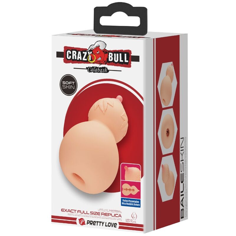 Comprar CRAZY BULL Calabash Masturbador – Diseño Ergonómico Para Una Experiencia Placentera-Noxtic