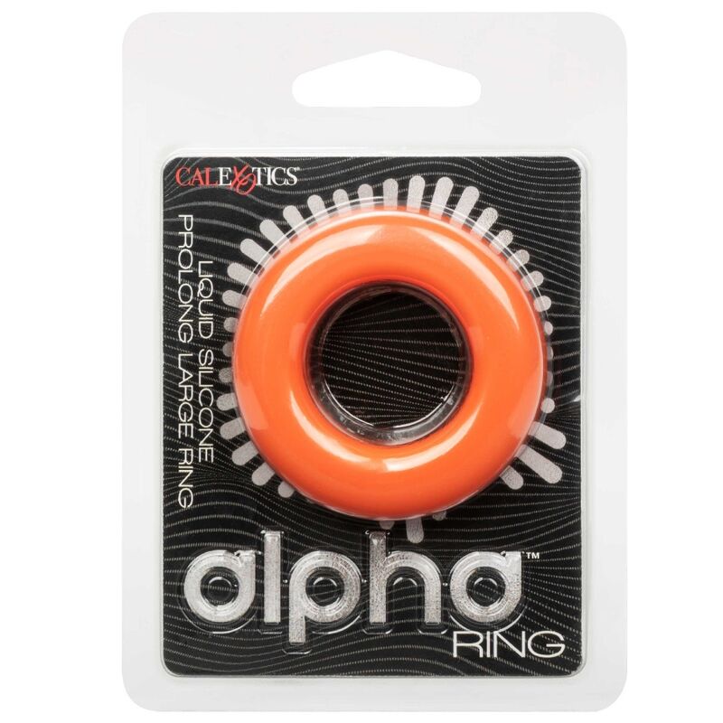 CALEXOTICS - ALPHA RING PROLONG LARGE ORANGE