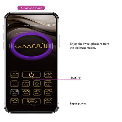 Comprar Pretty Love Hector Vibrador Lila – Control App Para Experiencia Personalizada-Noxtic