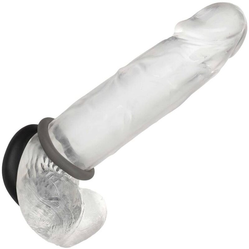 Comprar CALEXOTICS Alpha Set De 2 Anillos Prolong Gris – Conjunto Con Diseño Ergonómico Para Mayor Placer-Noxtic