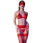 Comprar Chilirose CR 4467 Set Cuatro Piezas Rojo S M – Conjunto Elegante Para Sensaciones Únicas-Noxtic
