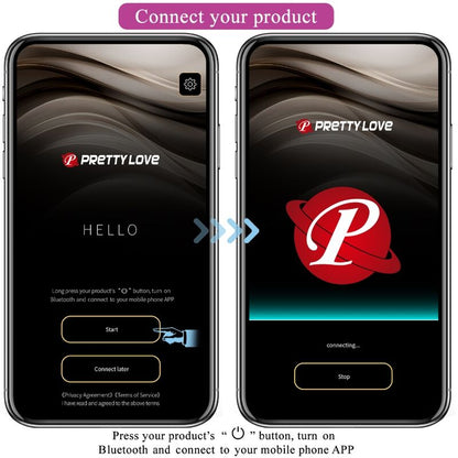 Comprar Pretty Love August Vibrador Doble Placer – Diseño Ergonómico Con Control Remoto App-Noxtic
