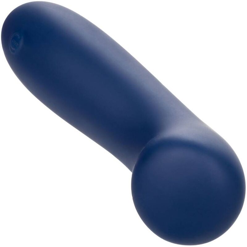CALEXOTICS Cashmere Satin G Azul – Masajeador Elegante Con Silicona Médica Hipoalergénica