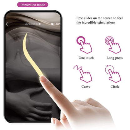 Comprar Pretty Love Abner App Lila – Huevo Vibrador Compacto Con Control Remoto Para Placer Personalizado-Noxtic