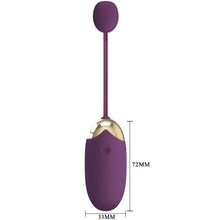 Comprar Pretty Love Abner App Lila – Huevo Vibrador Compacto Con Control Remoto Para Placer Personalizado-Noxtic