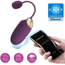 Comprar Pretty Love Abner App Lila – Huevo Vibrador Compacto Con Control Remoto Para Placer Personalizado-Noxtic