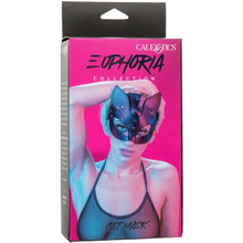 CALEXOTICS Euphoria Máscara De Gato – Diseño Elegante De Cuero Vegano Para Aumentar La Seducción