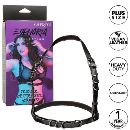 Comprar CALEXOTICS Arnés Halter Euphoria Talla Grande Negro – Diseño Confiable Para Comodidad Y Estilo-Noxtic