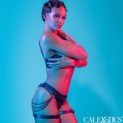 Comprar CALEXOTICS Euphoria Arnés De Muslo Cadena – Diseño Elegante Para Exploración Confiada Del Placer-Noxtic