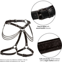 Comprar CALEXOTICS Arnés De Muslo Multi Chain Talla Grande – Ajuste Personalizado Para Mayor Comodidad-Noxtic