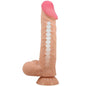 PRETTY LOVE Sliding Skin Series 24 CM – Dildo realistico con ventosa per un uso versatile