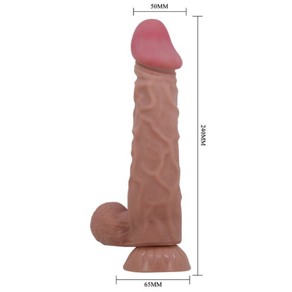 Dildo realistico Pretty Love con ventosa – Design della pelle scorrevole per un'esperienza realistica