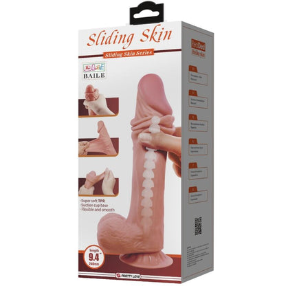 Dildo realistico Pretty Love con ventosa – Design della pelle scorrevole per un'esperienza realistica