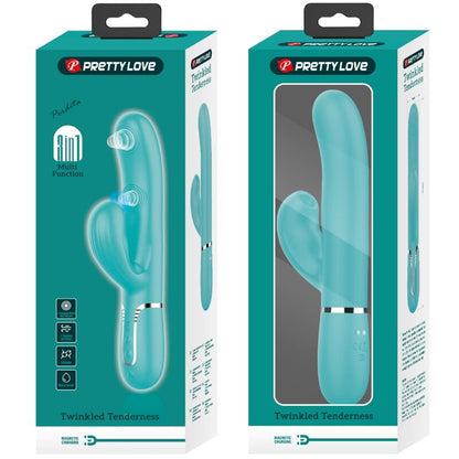 Pretty Love Perlita Vibratore Punto G 3 in 1 – Vibratore multifunzione con 7 modalità per un piacere personalizzato