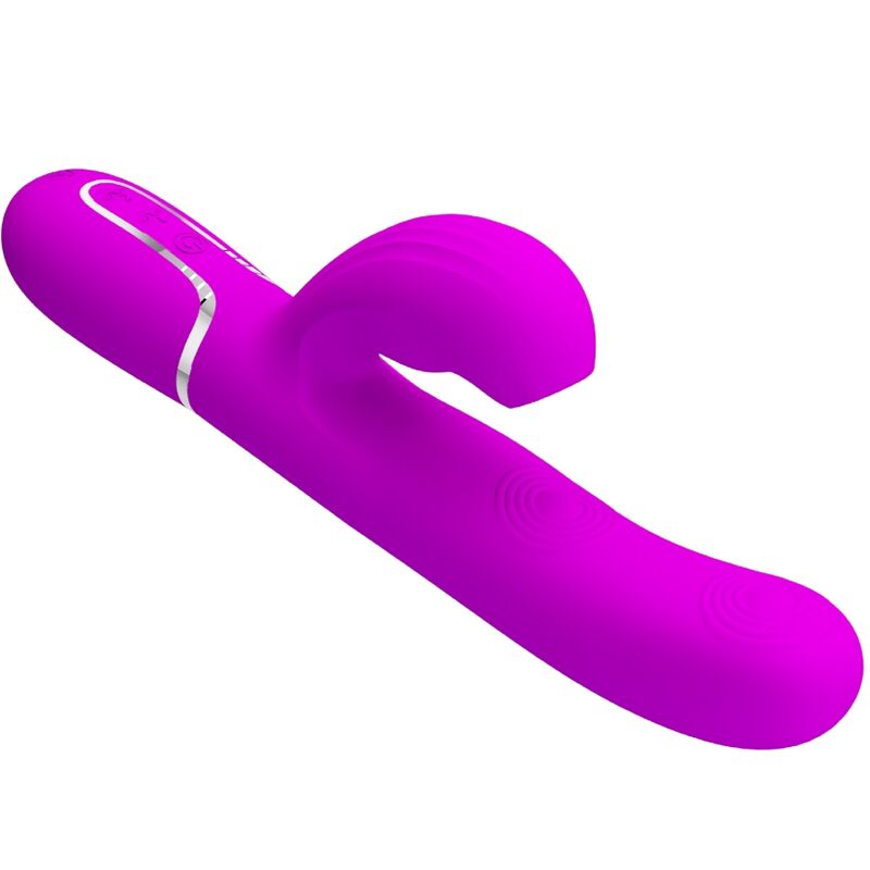 PRETTY LOVE Perlita Vibrador Multifuncional Violeta – Experiencia Única Con 7 Modos de Golpe
