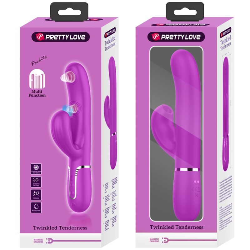 Comprar PRETTY LOVE Perlita Vibrador Multifuncional Violeta – Experiencia Única Con 7 Modos de Golpe-Noxtic