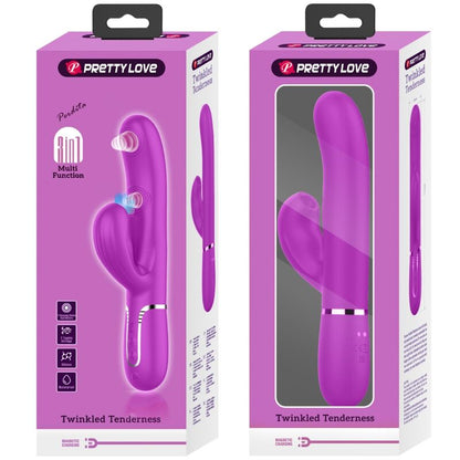 Comprar PRETTY LOVE Perlita Vibrador Multifuncional Violeta – Experiencia Única Con 7 Modos de Golpe-Noxtic