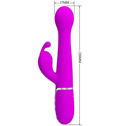 Comprar Pretty Love Dejon Vibrador Rabbit 3 En 1 – Vibrador Multifuncional Con Potentes Motores Gemelos-Noxtic