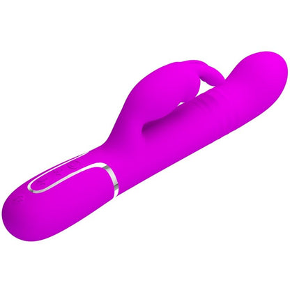 PRETTY LOVE Vibrador Coale Rabbit Perlas Violeta – Estimulador Con Diseño Elegante Para Placer Sensorial