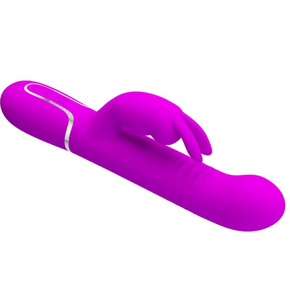 PRETTY LOVE Vibrador Coale Rabbit Perlas Violeta – Estimulador Con Diseño Elegante Para Placer Sensorial