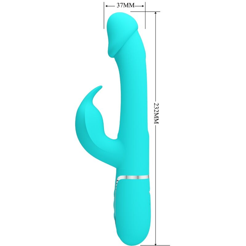 Comprar Pretty Love Kampas Vibrador Rabbit 3 En 1 – Vibrador Multifuncional Con Dos Motores Potentes-Noxtic