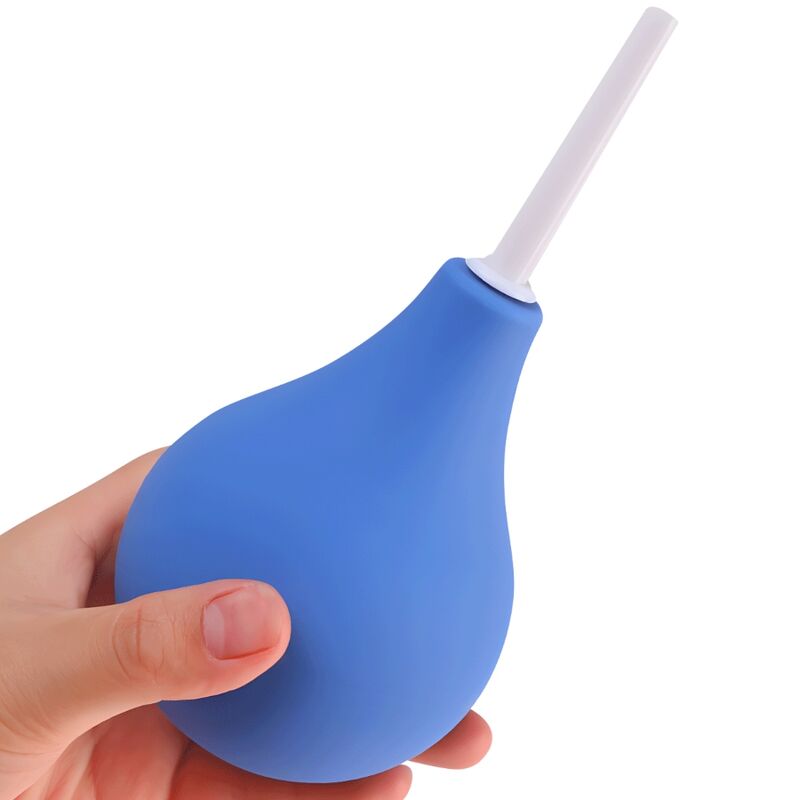 MR PLAY Ducha Anal Blue Super Power – Limpieza Efectiva Con Diseño Ergonomico