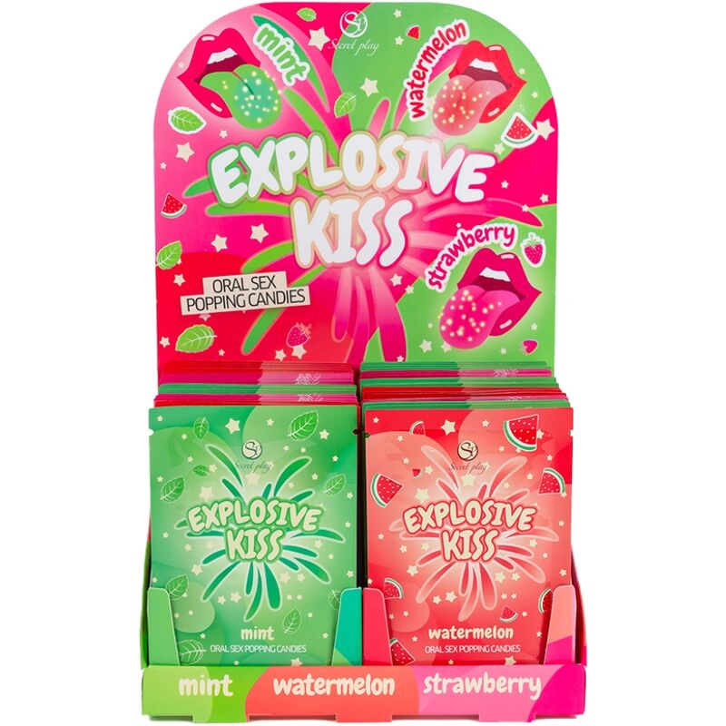 Comprar SECRET PLAY Expositor Caramelos Explosivos – Deliciosa Experiencia Sensorial Para Momentos Divertidos-Noxtic