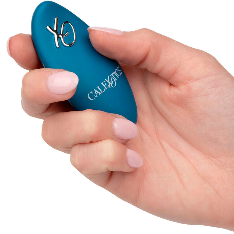 CALEXOTICS Rider Masajeador Doble Motor Con Control Remoto Azul – Diseño Innovador Para Placer Personalizado