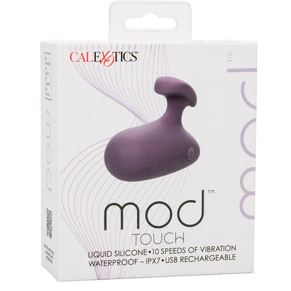 CALEXOTICS Mod Touch Estimulador Morado – Masajeador Ergonómico Para Experiencia Confortable