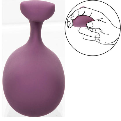 CALEXOTICS Mod Touch Estimulador Morado – Masajeador Ergonómico Para Experiencia Confortable