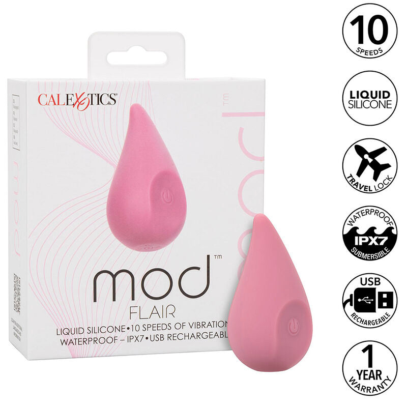 Comprar CALEXOTICS Mod Flair Estimulador Rosa – Masajeador Localizado Con Diseño Ergonómico-Noxtic